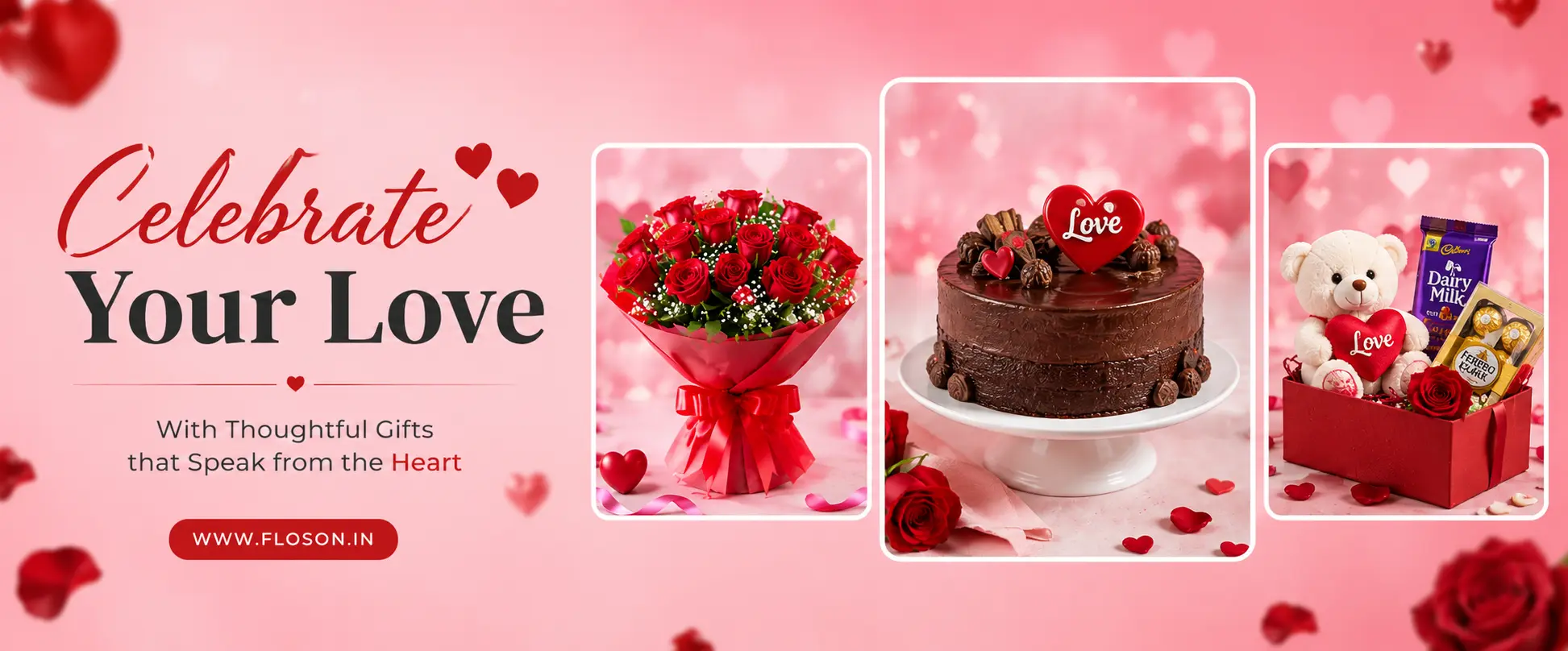Celebrate your love with delicious cake this valentine! Celebrate your love with delicious cake this valentine!