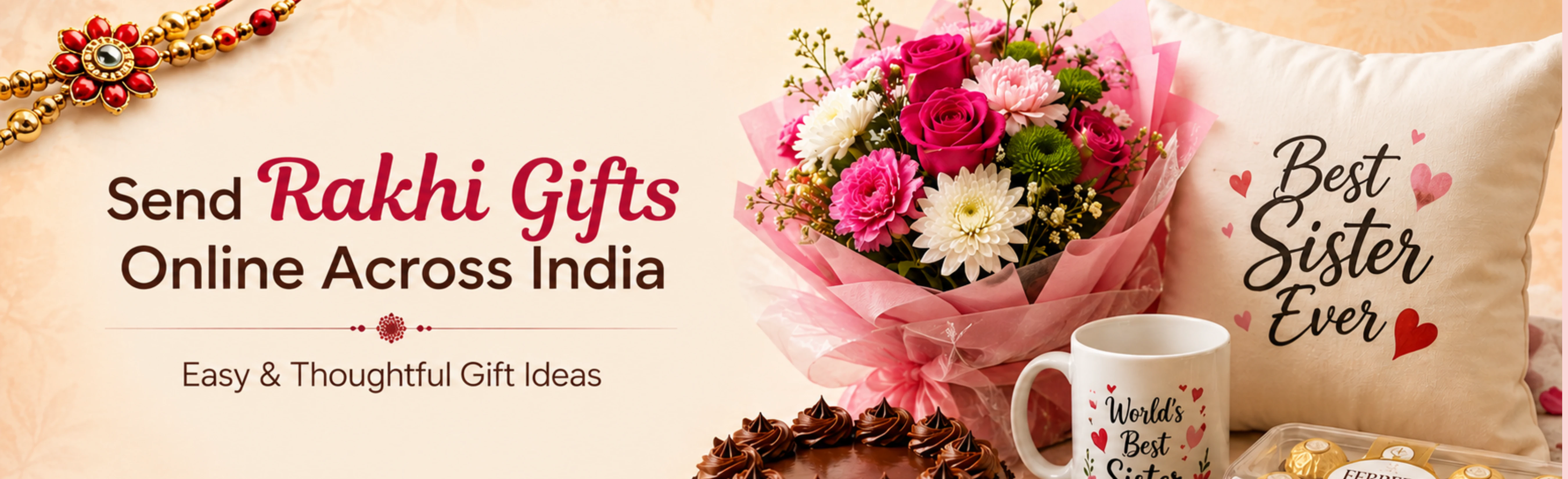 Send Rakhi Gifts Online Across India: Easy & Thoughtful Gift Ideas Send Rakhi Gifts Online Across India: Easy & Thoughtful Gift Ideas