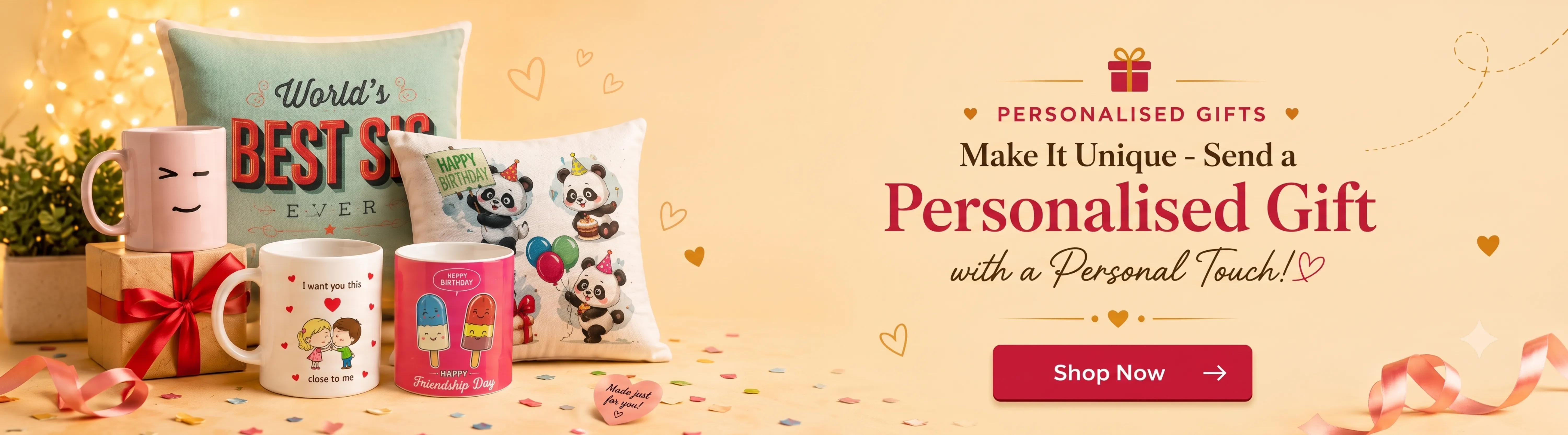 Personalised Cushion, Mug Online Delivery – Floson
