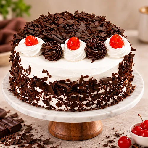 500 gm Eggless Blackforest Cake 500 gm Eggless Blackforest Cake