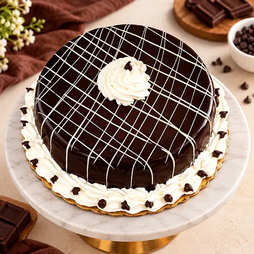 500 gm Eggless Chocolate Cake 500 gm Eggless Chocolate Cake