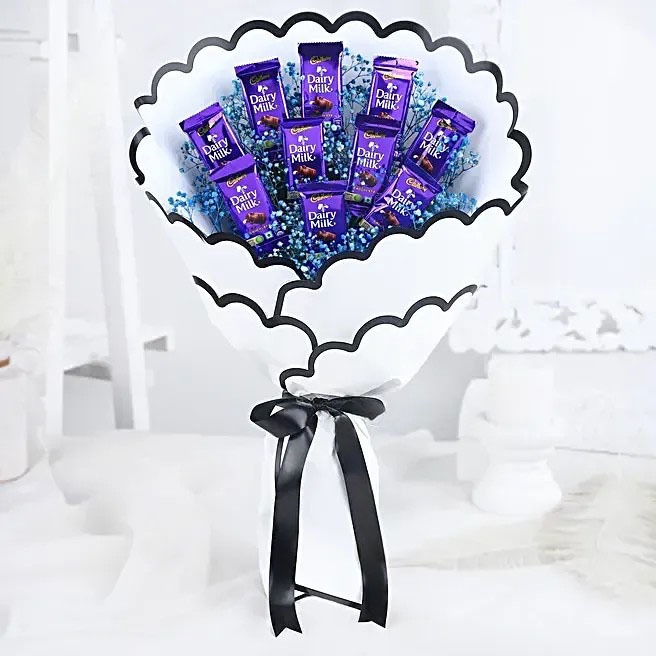 Blue Elegance Choco Wrap