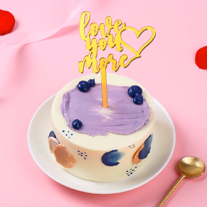 Love You More Chocolate Bento Cake