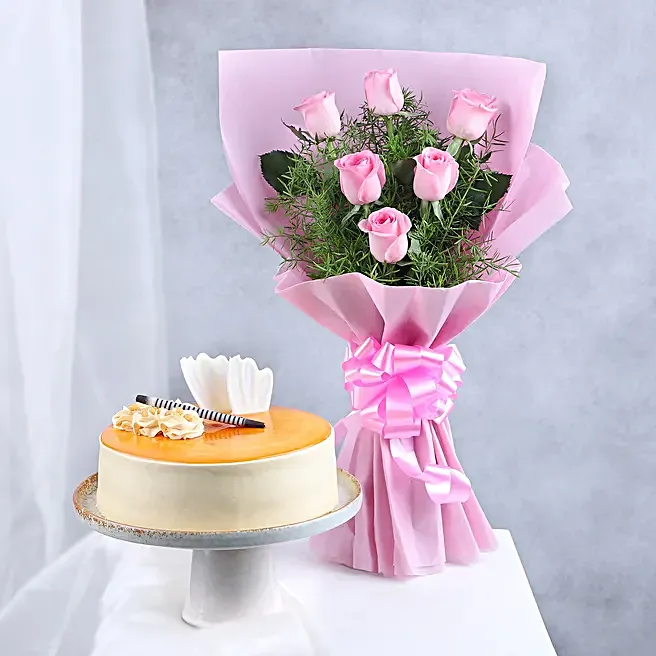 Pink Rose Butterscotch Combo