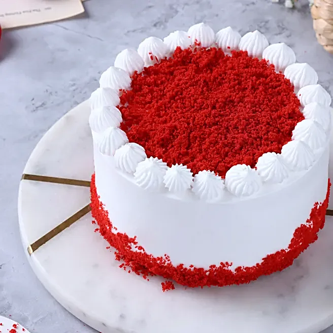 Classic Red Velvet Cream Cake- 250 gm