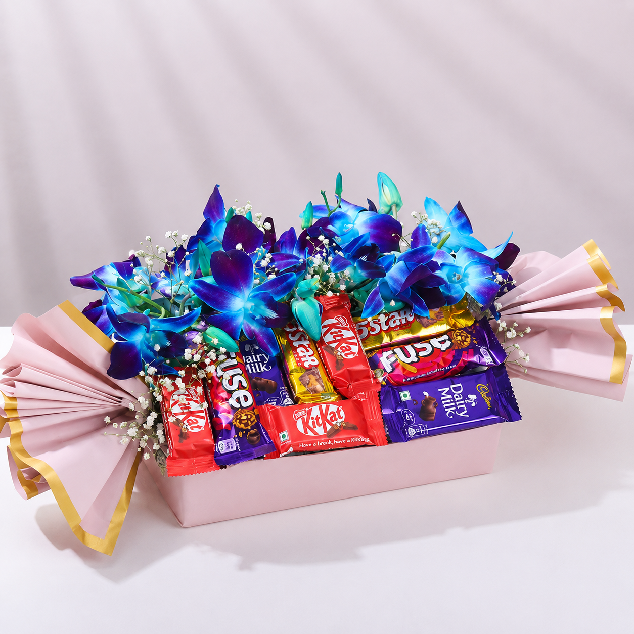 Blue Orchid Choco Delight