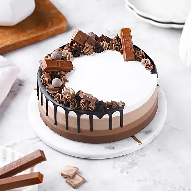 Chocolate Trio Cream Cake
