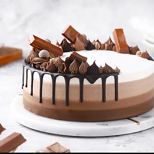 Chocolate Trio Cream Cake