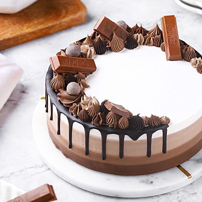 Chocolate Trio Cream Cake