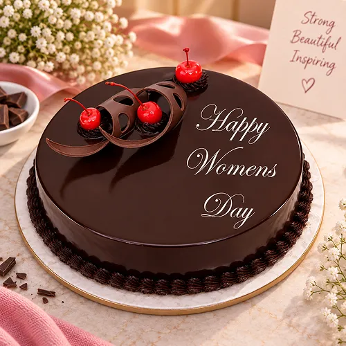 Womens Day Special Truffle Cake