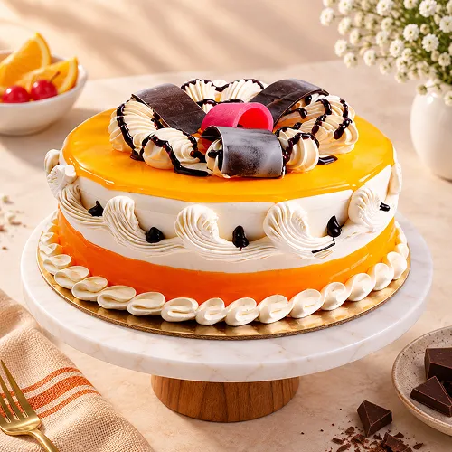 Tropical Mango Delusion Cake Tropical Mango Delusion Cake