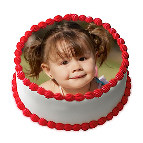 1kg Butterscotch Delight Photo Cake 1kg Butterscotch Delight Photo Cake