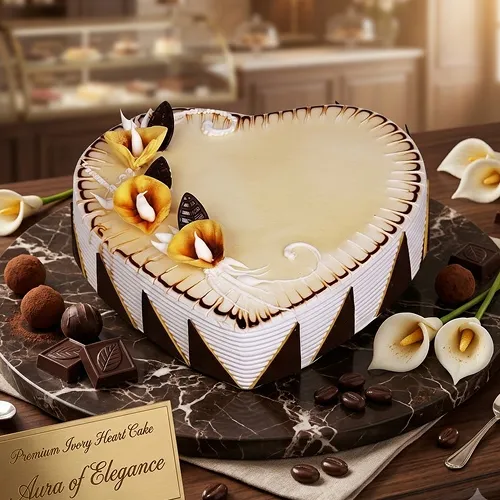 Heart Shape Vanilla Cake Heart Shape Vanilla Cake