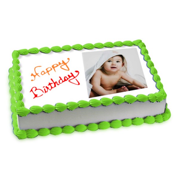 2kg Photo Cake Pineapple