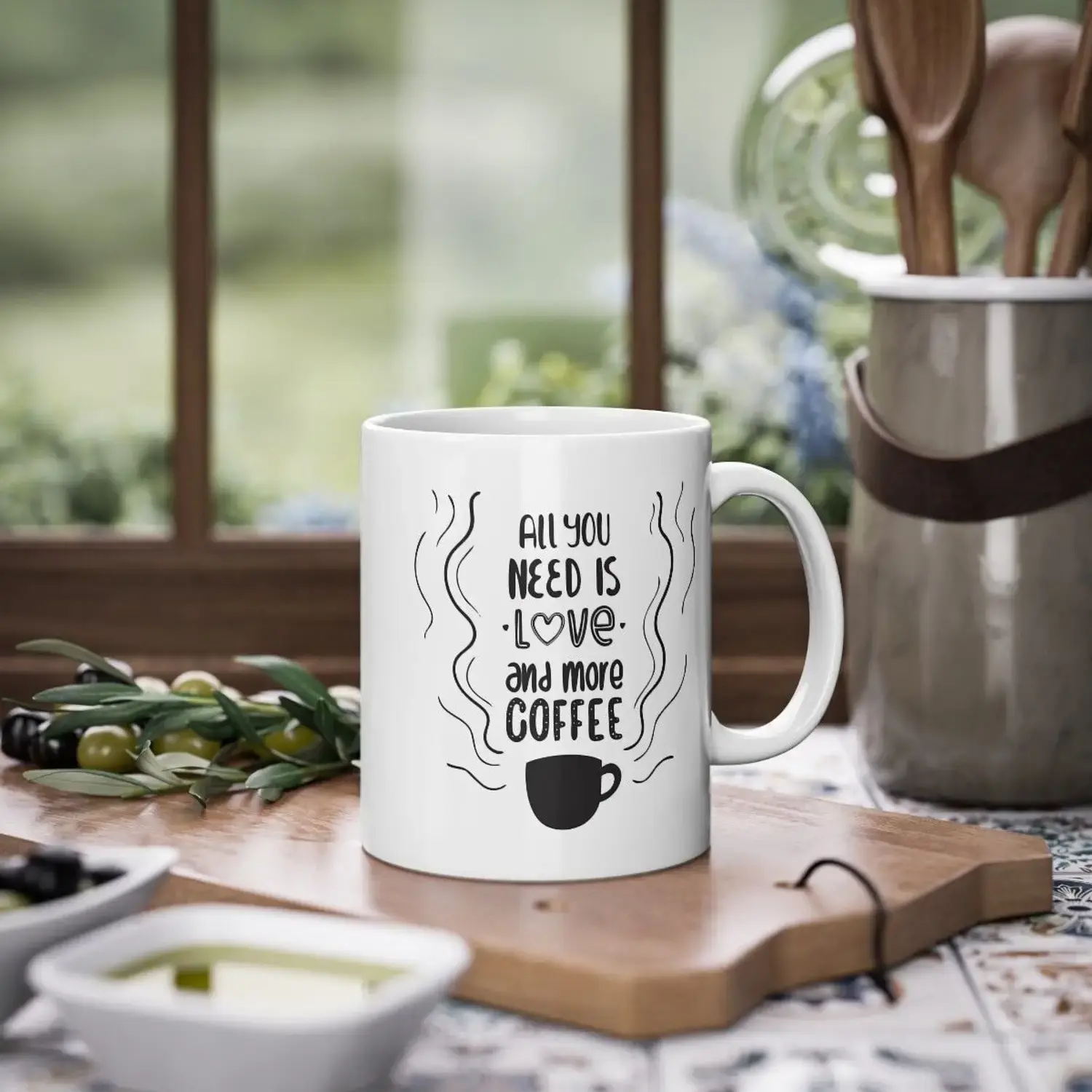 All need is love and coffee printed gift for Coffee Mug