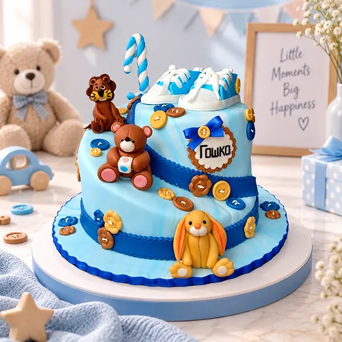 Baby Shoe Cake 2.5kg Baby Shoe Cake 2.5kg