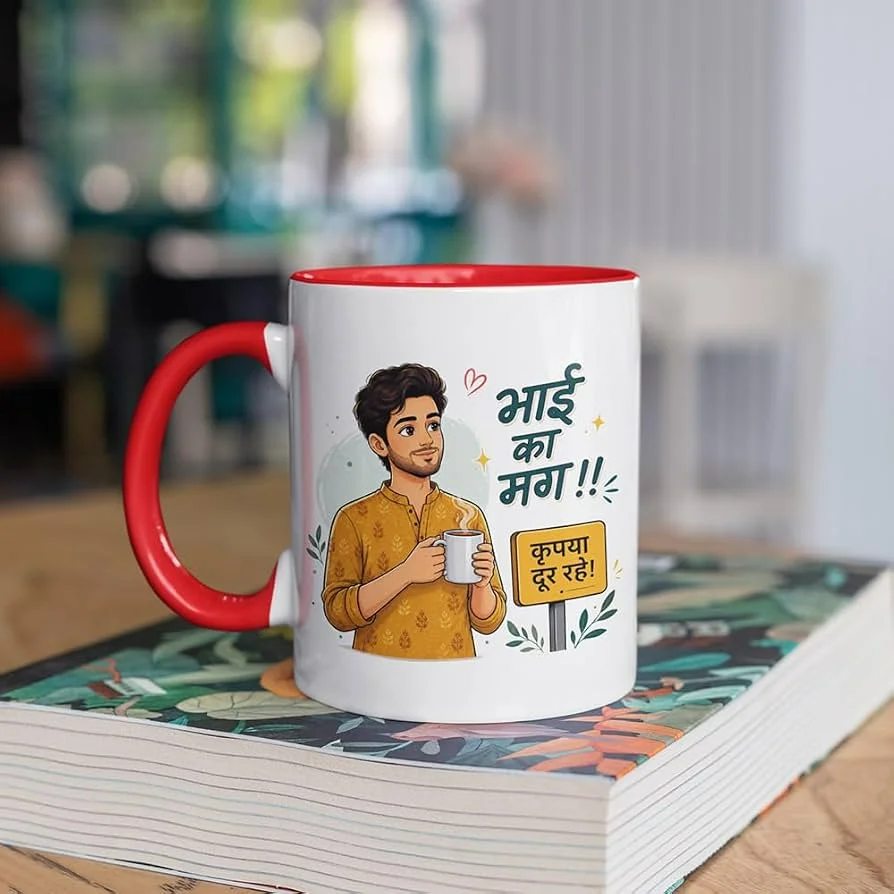 Bhai ka Mug Printed Ceramic Coffee Mug Bhai ka Mug Printed Ceramic Coffee Mug