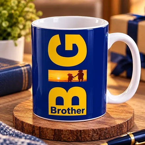Big Brother Fashion Text Printed Ceramic Mug Big Brother Fashion Text Printed Ceramic Mug