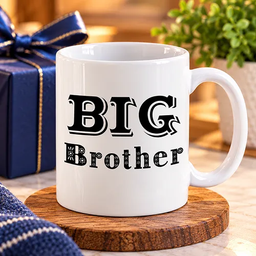 Big Brother Quote Printed Ceramic Mug Big Brother Quote Printed Ceramic Mug