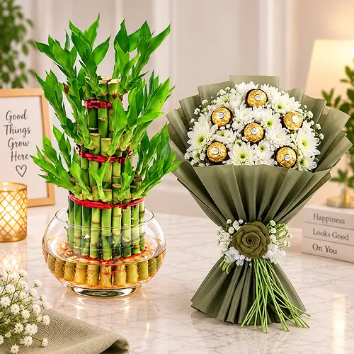 Bouquet and Bamboo Bouquet and Bamboo