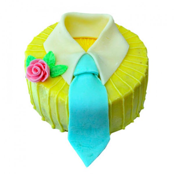 Neck Tie decorated Cake
