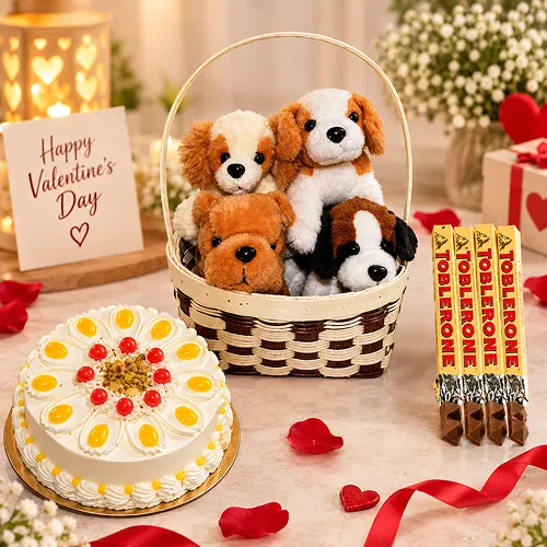 Cake and Teddy Combo Lover Cake and Teddy Combo Lover