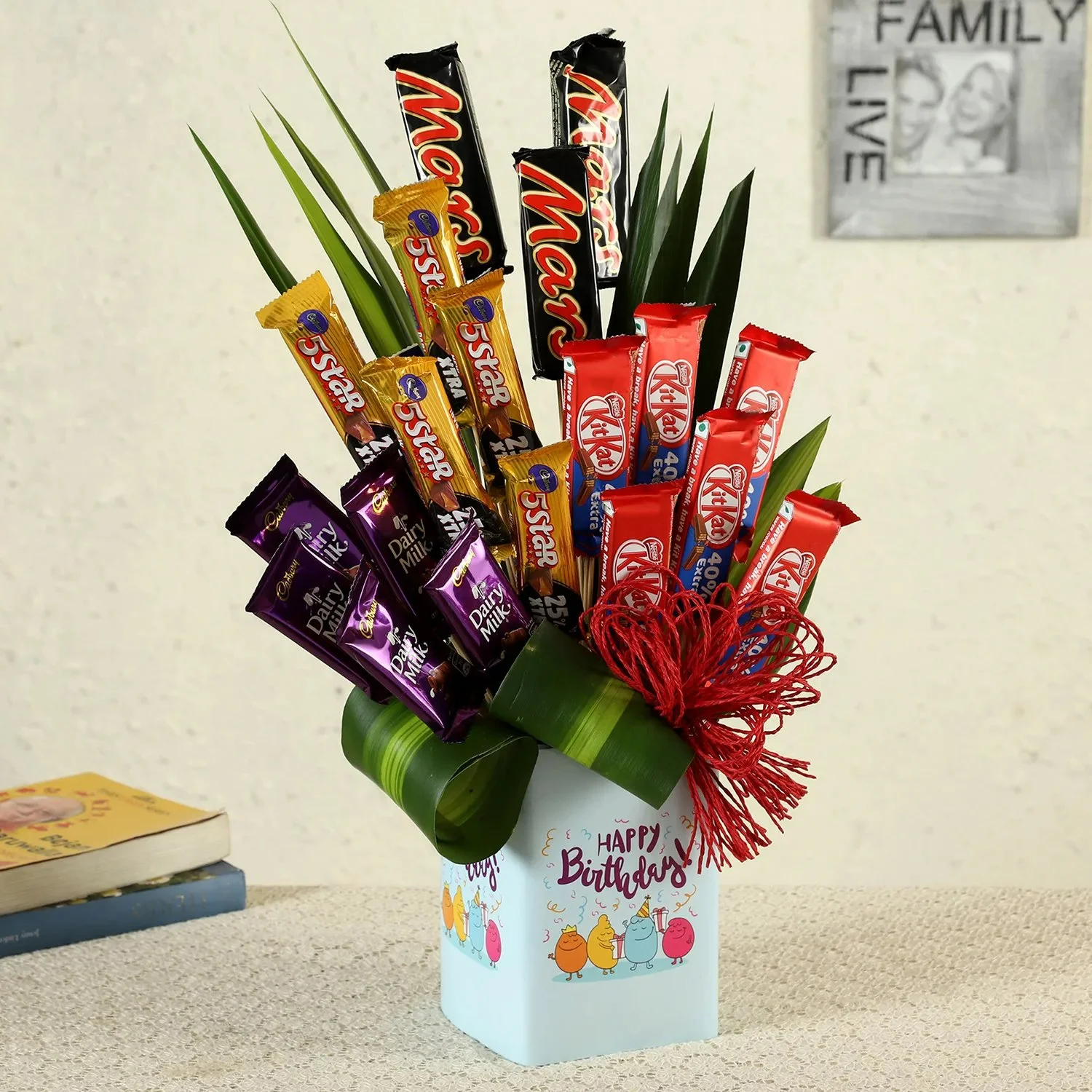 Charming Chocolate Vase