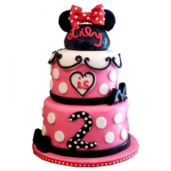 Charming Minnie Mouse Cake 6kg Charming Minnie Mouse Cake 6kg