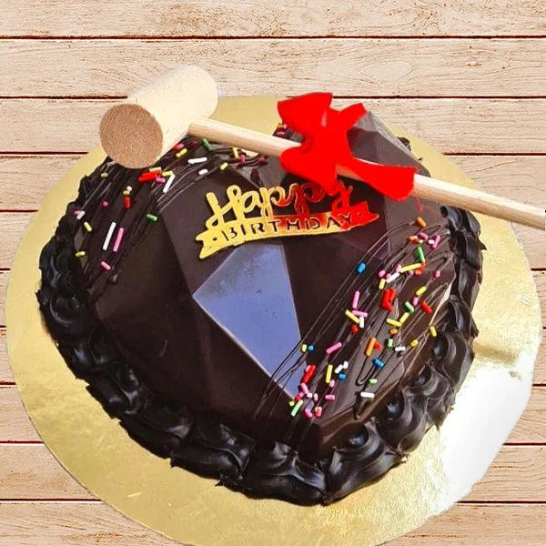 Chocolate Heart Pinata Cake Chocolate Heart Pinata Cake