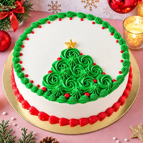 500 gm Christmas Tree Cake 500 gm Christmas Tree Cake