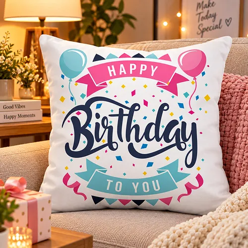 Cushion for birthday