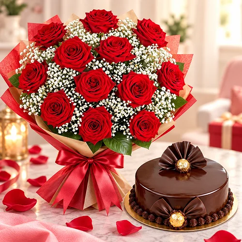 Delicious Cake & Roses Delicious Cake & Roses