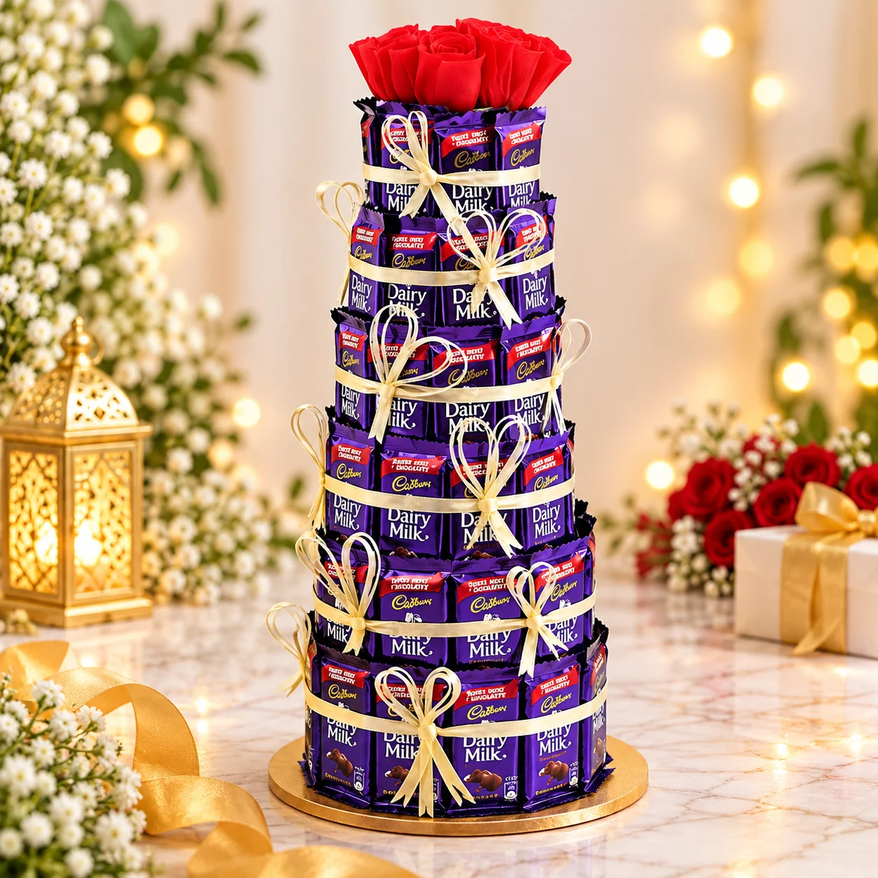 Delicious Dairy Milk Tower Delicious Dairy Milk Tower