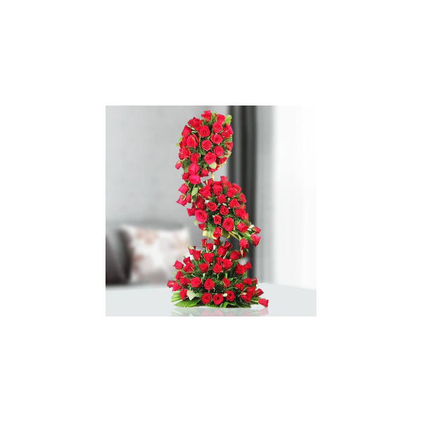 100 Roses Arrangement