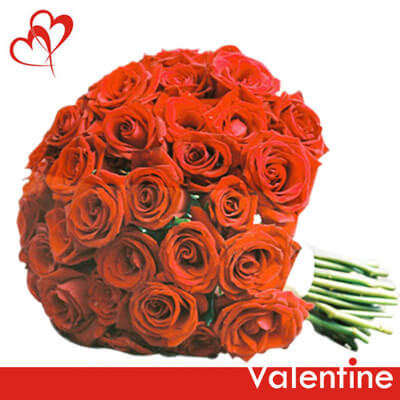 50 Red Roses Bunch