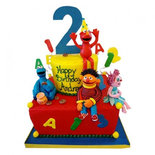 Elmo Family Cake 5kg