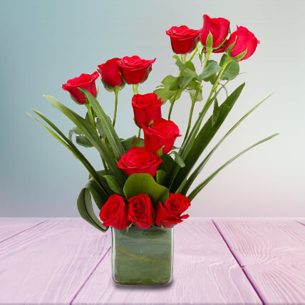 Red Roses In Love