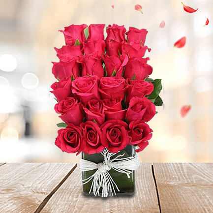 Layered Rose Arrangement
