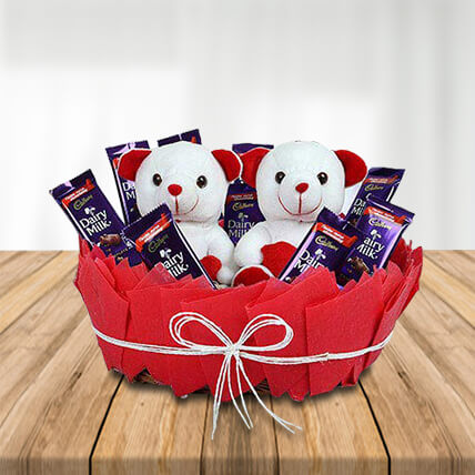 Cute Basket Of Surprise Cute Basket Of Surprise