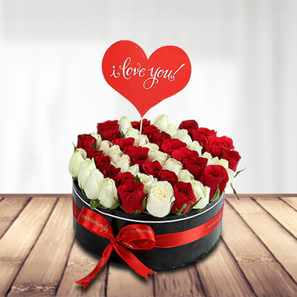 Scintillating Roses Arrangement
