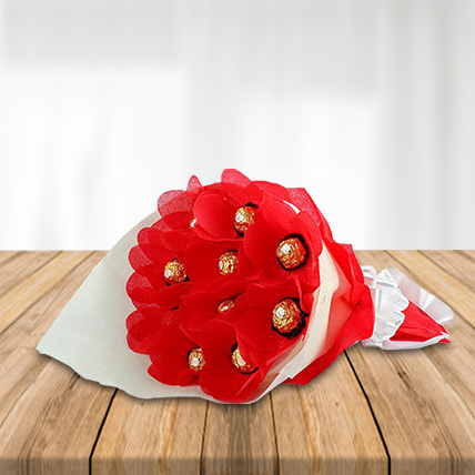 Elegant Ferrero Rocher Bouquet