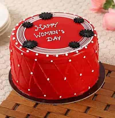 Special Long Womens Day Chocolate Cake