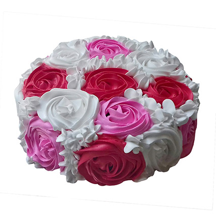 Yummy Colourful Rose Cake One Kg