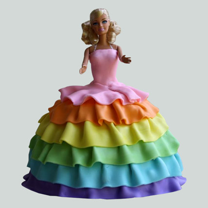 Splash Of Colours Barbie Cake 2Kg