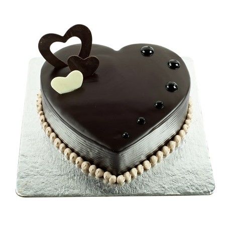 2 kg Heart Shape Chocolate Truffle Cake 2 kg Heart Shape Chocolate Truffle Cake