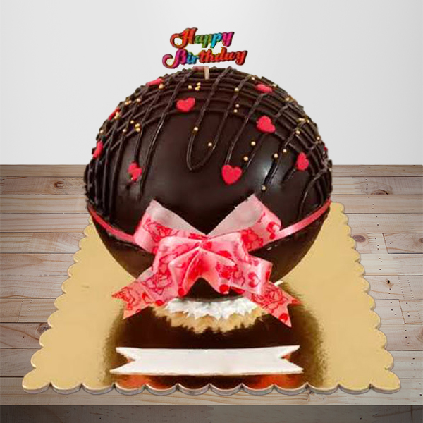 Love Pinata Cake