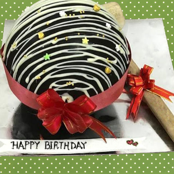 Smashing Chocolate Pinata Cake
