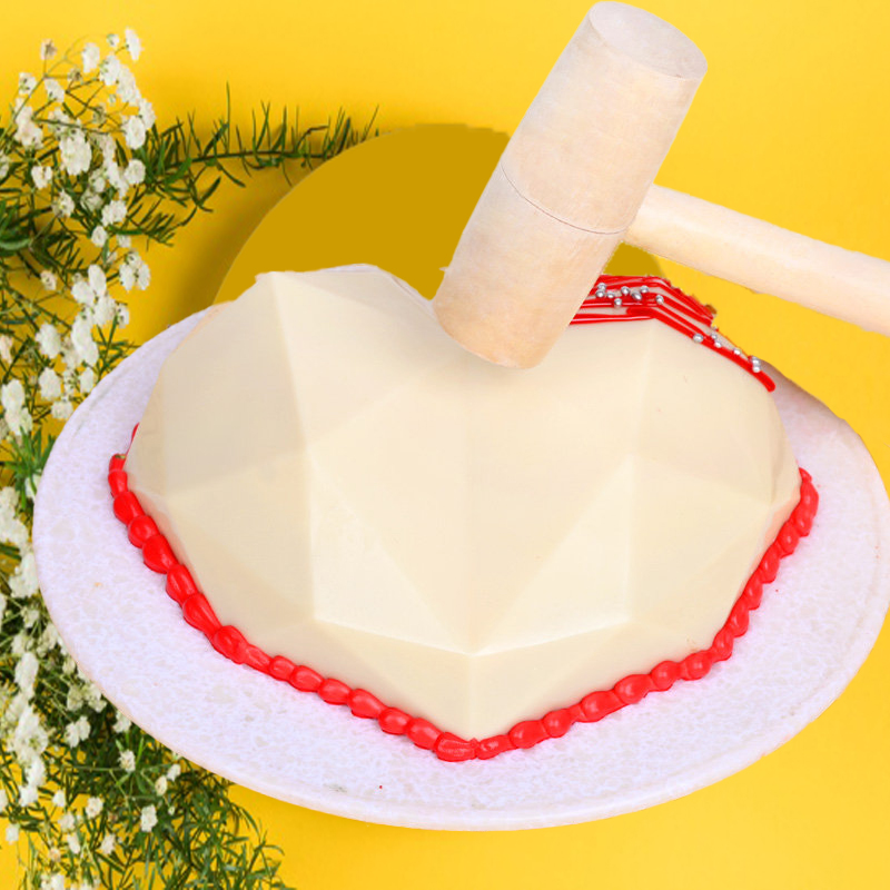 Red Velvet Pinata Cake