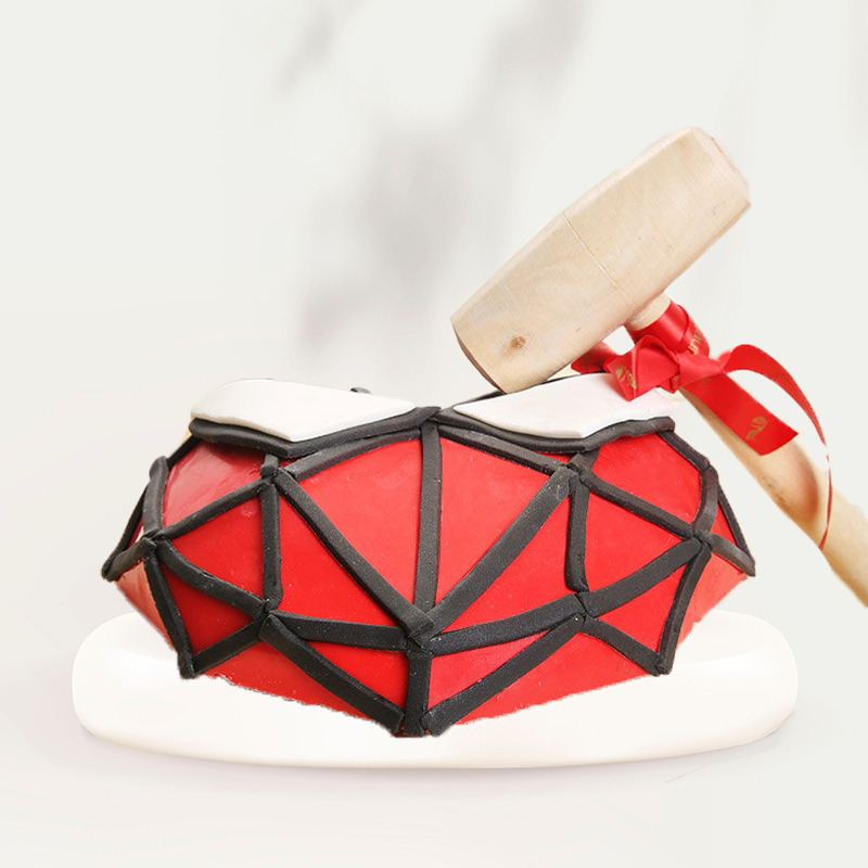 Choco Spidy Pinata Cake