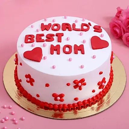 World's Best Mom Cake- 1 Kg